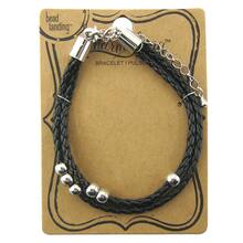 charmalong landing bead faux bracelet leather michaels